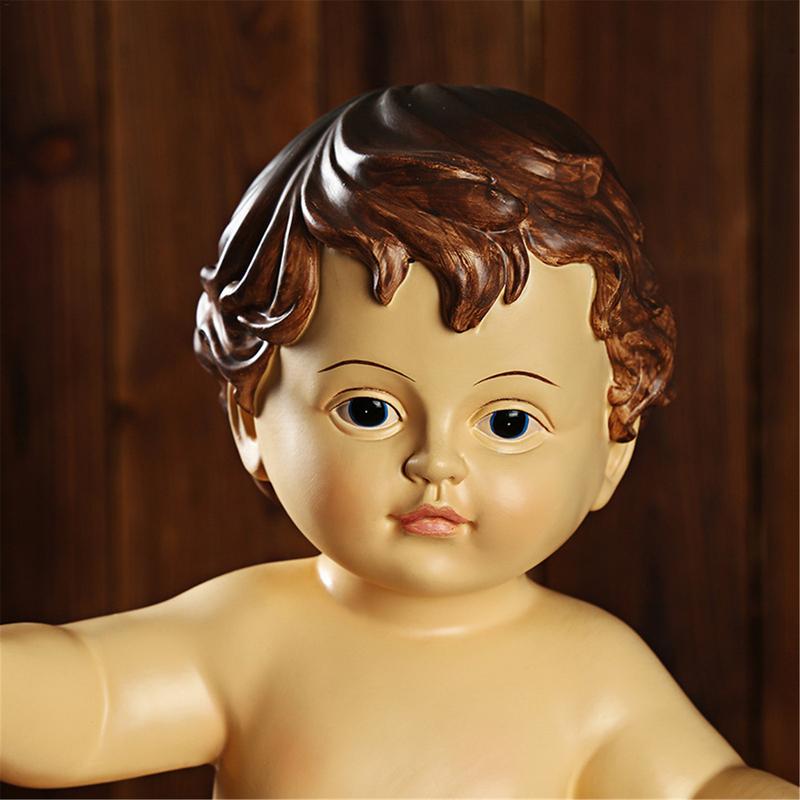 Kinder Religiöse Krippe Harzfigur Baby Jesus Puppe Für Weihnachten Kirche Baby Jesus Statue Freundschaftsgeschenke