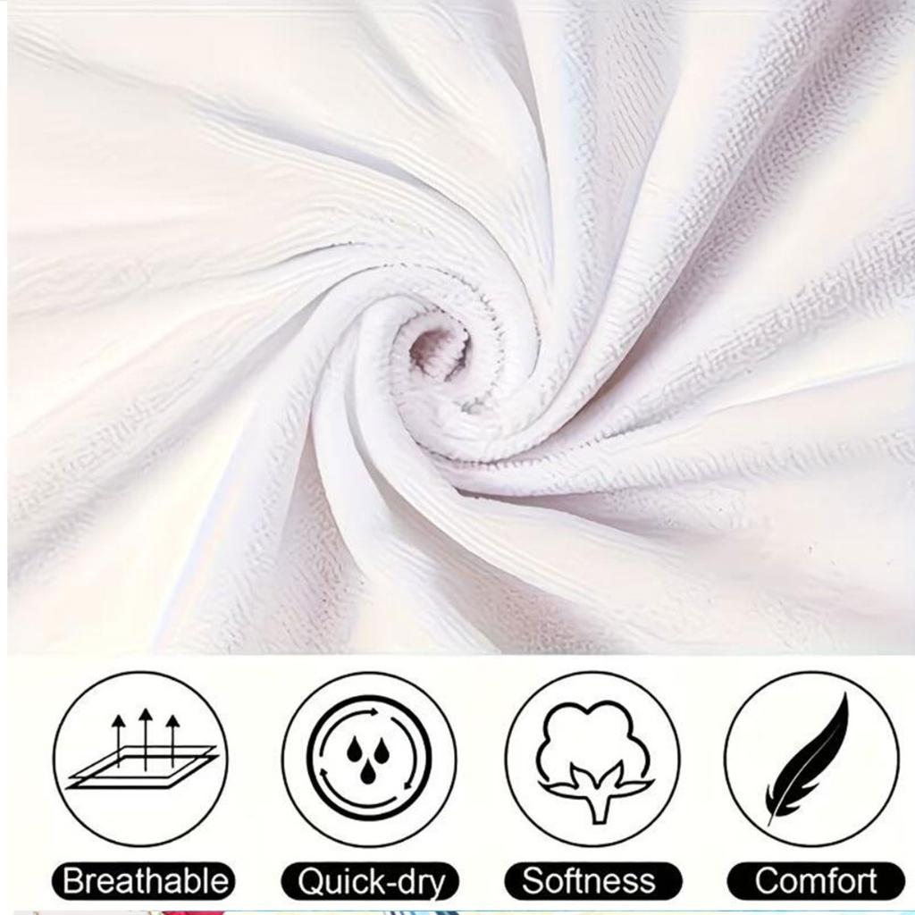 Summer Tropical Cocktail Theme polyester microfiber beach towel is highly absorbent, suitable for swimming and beach outings