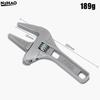 Multifunctional Aluminum alloy metal. Adjustable Wrench For Bathroom Plumbing Repair Hand Tool