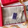 British Classic Plaid Cashmere Scarf Men's Autumn and Winter Versatile New Men's Simple Versatile Scarf Tide