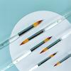 Wysokiej Jakości Biały Łabędź Kryształowy Pręt Pędzel Nylonowy Akwarela Gwasz Pędzel do Oleju Cyfrowego Pędzel do Linii Artystycznych