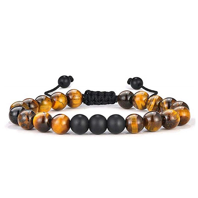 JYL TS Bracelet Couple's Eye  Handmade Braided Enhances Bond & Luck