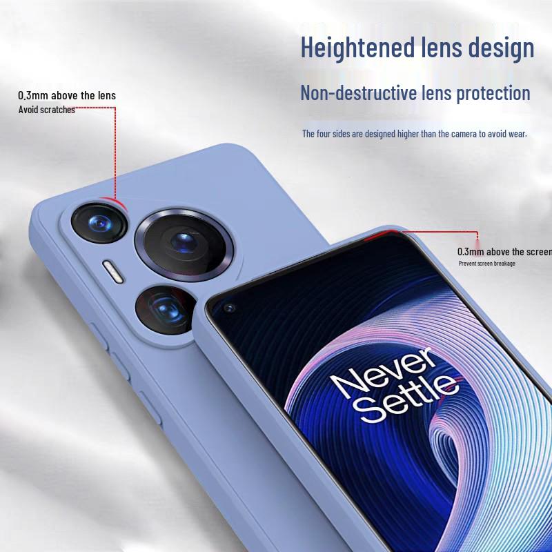 Compatible with Huawei Pura70, P70ultra, and Pure70Pro+ Liquid Silicone Phone Cases