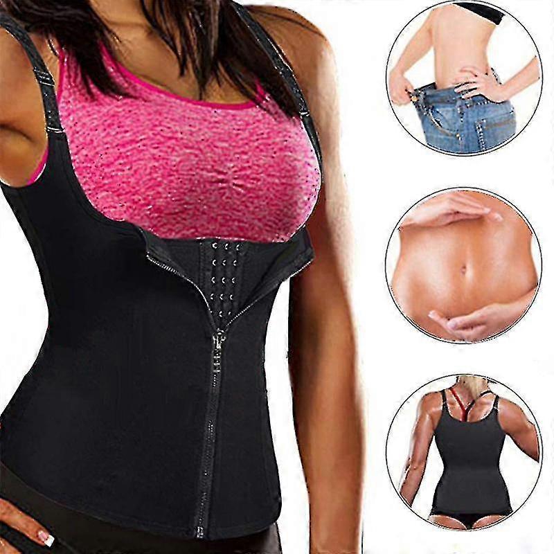 Women Zipper Body Slimming Shapewear High Waist Trainer Abdomen Belt Underwear