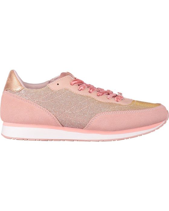 Sneakers - Guess - Sunny Rose - Glittery Cotton - Velvet Laces - Rubber Sole