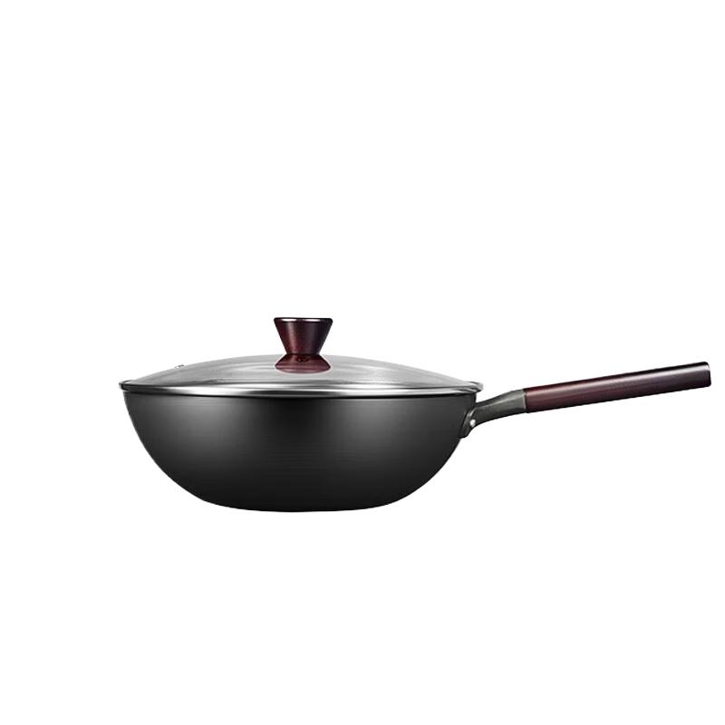 

Chui Da Huang 30cm Deepened Nacremic Wok with Steamer