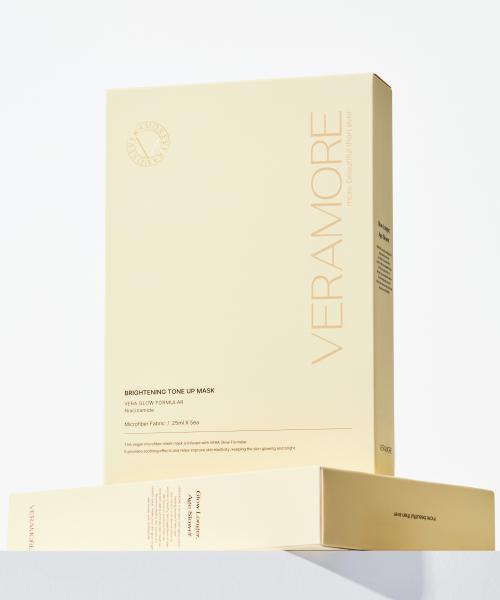 Veramore Brightening Tone-Up Mask Pack 25ml (5 Sheets)