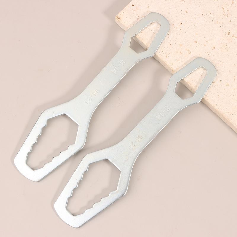 

2Pcs 8-24Mm Universal Torx Wrench Self-Tightening Adjustable Glasses Wrenches Board Double-Head Torx Spanner Hand Tools For Fact