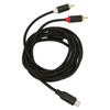 Type C To 2RCA Male Cable HiFi Stereo Gold Plated Sound Adapter Cord for Phone Tablet Car Radio