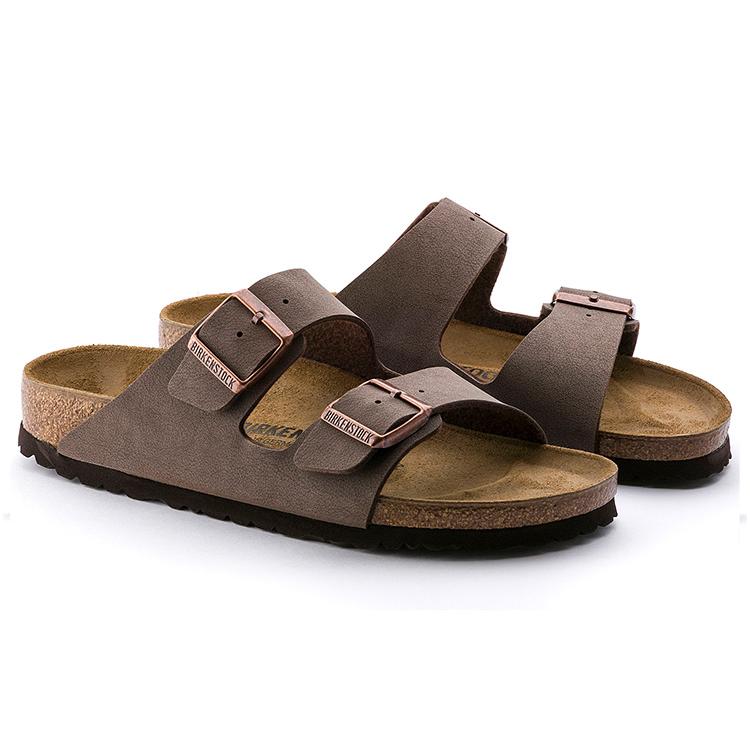 Birkenstock Arizona Birkibuc 'Mocha' 0151181