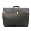 Schwarzes Leder Messenger Herren Schulter Laptop Satchel Aktentasche Vintage Tasche
