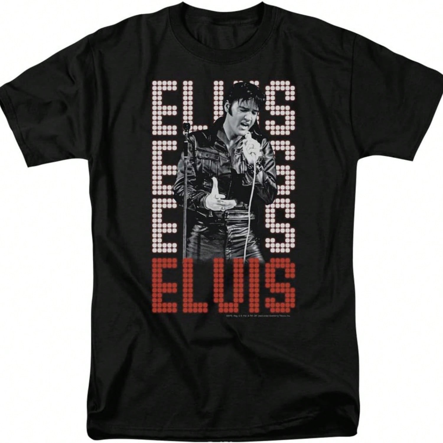 Presley King Of Rock And Roll Music T Shirt S