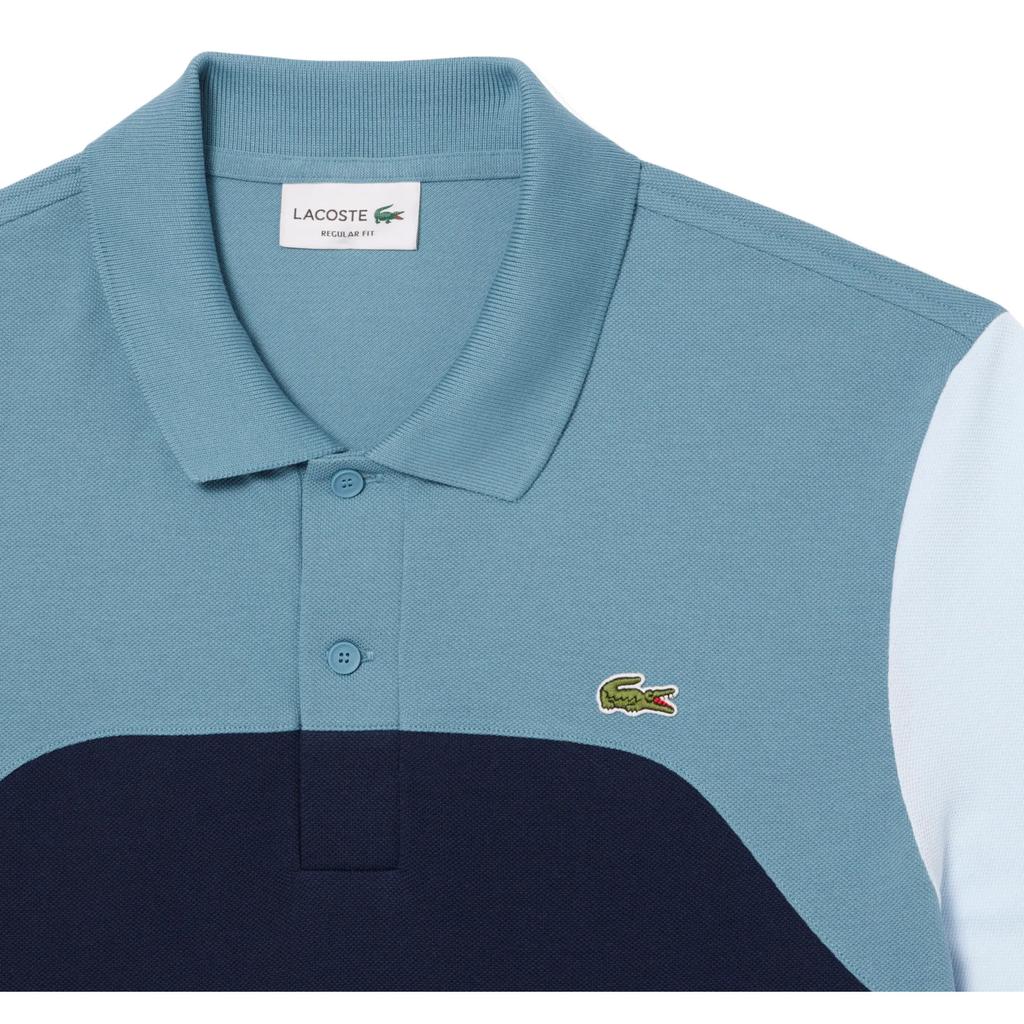 Lacoste Herren-Poloshirt mit Farbblockdesign