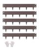 Steel Landscape Edging, 5 Packs 39 X 4 In Rust-Resistant Metal Landscape Edging, Bendable Garden Edging Border, Heavy Duty Lawn Edging