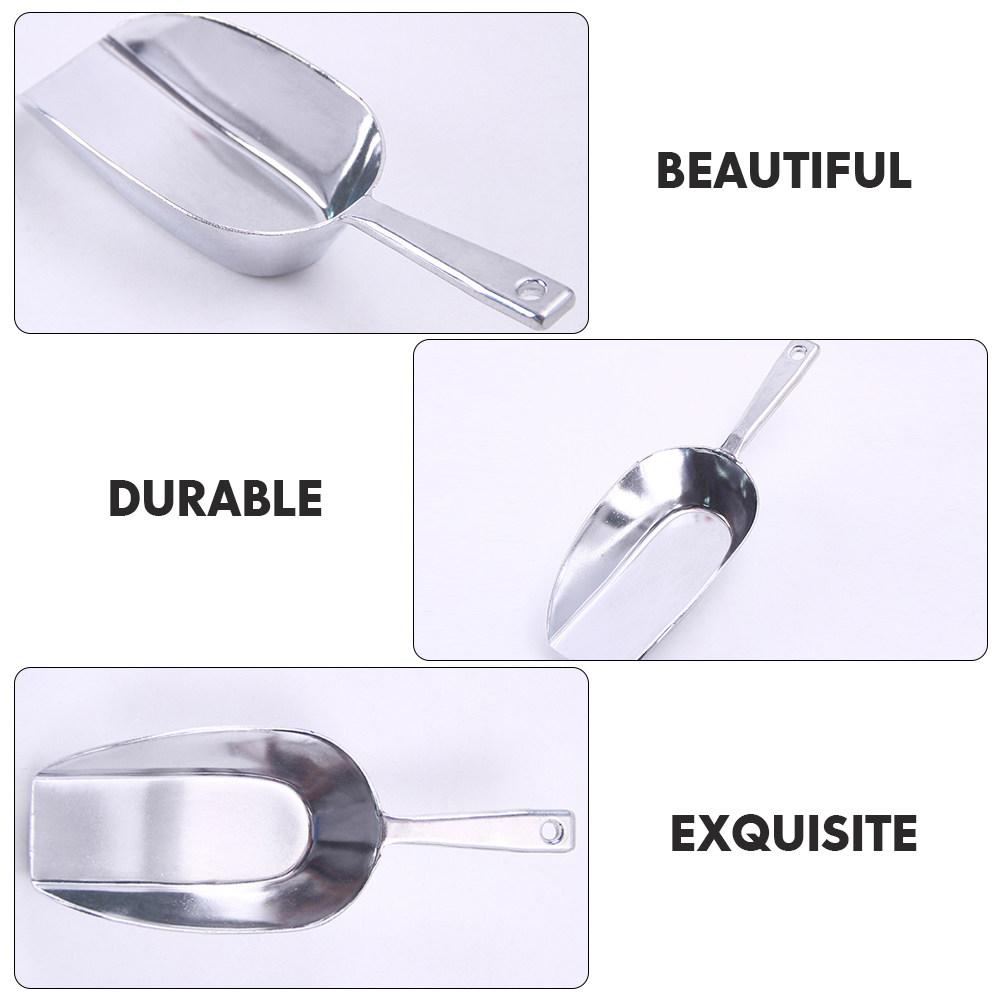 Aluminium Alloy Ice Scoop Multipurpose Ice Cube Shovel Food Shovel Bar Restaurant Kitchen Scoop Kitchen Gadget