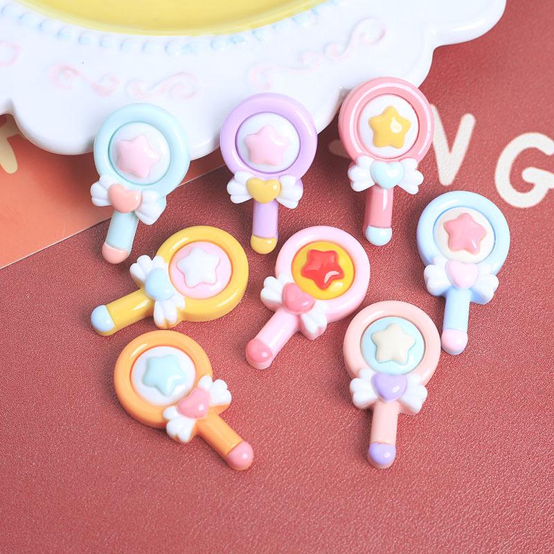 Fairy Wand Resin Hair Tie & Sticker Set