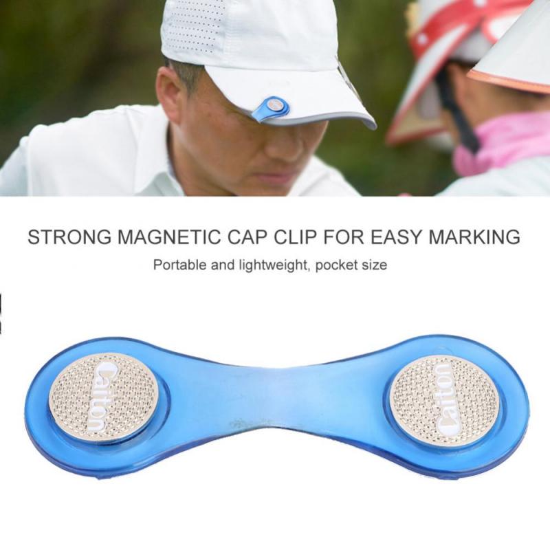 Golf Cap Clip Hat Clamp Ball Marker Outdoor Sports Accessory
