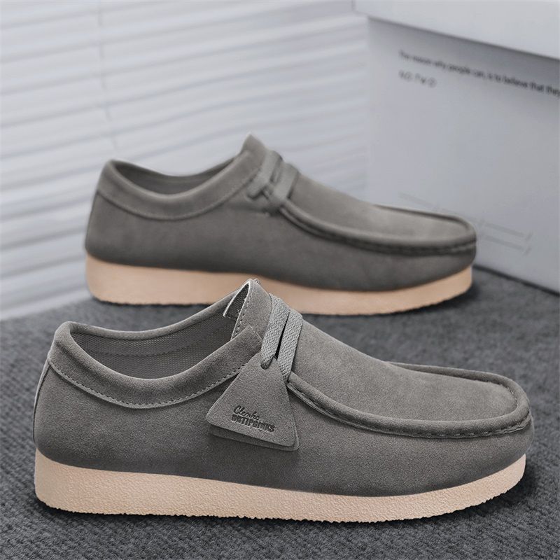 

Весенне-летняя мужская повседневная обувь, рабочая обувь, мужские удобные кроссовки на плоской подошве, деловые туфли для вечеринок на платформе 43 серый