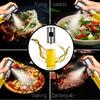 Glass Oil Spray Bottle Oil Spray Bottle for Cooking Kitchen Olive Oil Sprayer for Camping BBQ Baking Vinegar Soy Sauce Bottle