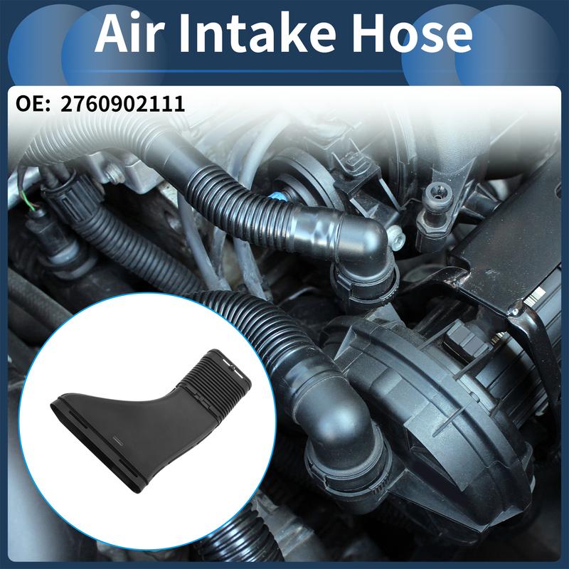 X Autohaux Engine Air Intake Hose for Mercedes Benz Air Cleaner Intake Hose No.2760902111