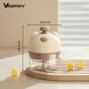 Tocător electric de usturoi Mini robot de bucătărie din sticlă Multifuncțional Pasator de bucătărie pentru usturoi, ardei iute, mâncare pentru bebeluși, blender de fructe