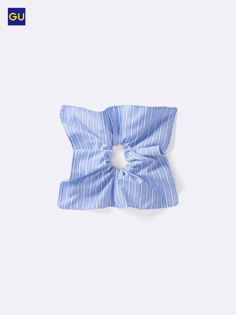 Uniqlo Gu Square Stripe Scrunch