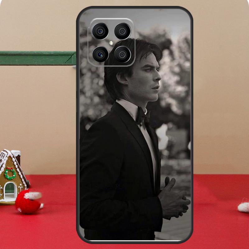 

Damon Salvatore Vampire Diaries Case For Honor Magic 8 5 6 7 Lite Honor 400 Pro 200 70 90 X8c X8b X9a X9b X9c X9d Win Cover Honor 200 Lite