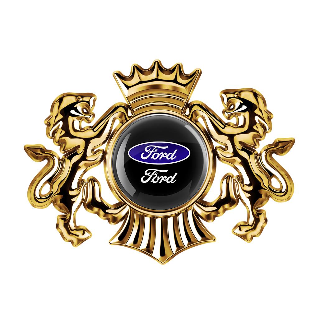 1PCS Car Metal Badge Sticker Body Trunk Decoration For Ford Mustang S-Max C-Max B-Max ST Racing Mondeo Kuga Escort Falcon Tierra