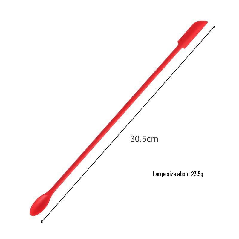 Mini Dual-Ended Silicone Spatula for Lotion & Residue Removal