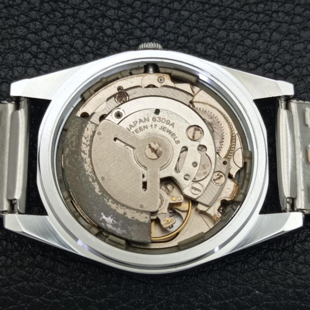 REFURBISHED JAPAN MADE SEIKO 5 AUTOMATIC MENS WATCH GREEN DIAL CUSTOM a440004-2 QV90-a440004