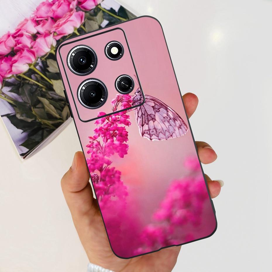 

Fashion Butterfly Phone Case For Infinix Note 30i Note30 Pro 2023 Soft Silicone TPU Back Cover For Infinix Note 30 Pro Note30i Infinix Note 30 Pro