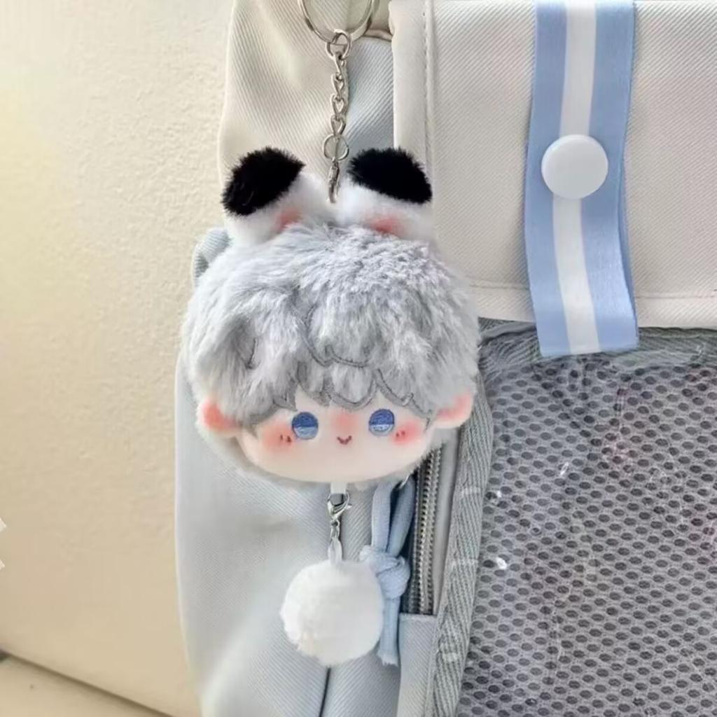 Game Love And Deepspace Xavier Sylus Rafayel Cosplay Keychain Plush Figure Doll Keyring Key Chain Bag Backpack Pendant Prop Gift
