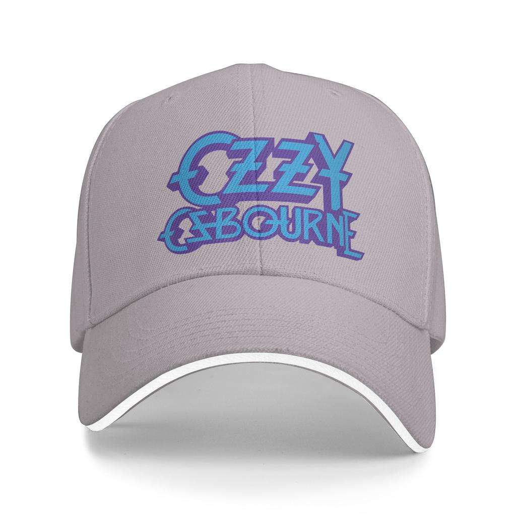 Ozzy Osbourne fialová a modrá baseballová čepice s logem, ležérní hip hopové klobouky, letní pánské běžecké hippie snapback čepice