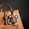 Tiger Bag Pendant Handmade Genuine Leather Keychain Versatile Creative Personality Niche Gift Friends Couple Exquisite Pendant