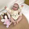Wahrheit Wie 50 cm Stoffkörper Reborn Babypuppen Maddie Weiche Haptik Realistische Babypuppen mit 3D Hochfarbig Bemalter Haut Lebensechte Neugeborenenpuppen für Kinder