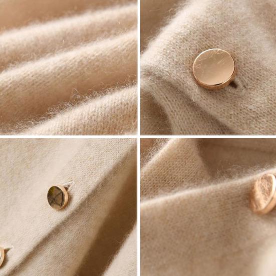 Winter Shawl Solid Color Buttons Closure Autumn Winter Shawl Tops Solid Color Soft Cozy Thickened Women Shawl
