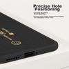 Phone Case for Huawei Nova 12 And Nova 13, Full Protection Ultra-Thin Leather Texture Shockproof Soft Case, New Year Creative Trend, Elegant Black