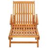 VidaXL Lot de 2 Chaises Longues, Bain de Soleil, Transat de Terrasse, Siège de Jardin Balcon Patio Extérieur, Bois d'Acacia 3077329