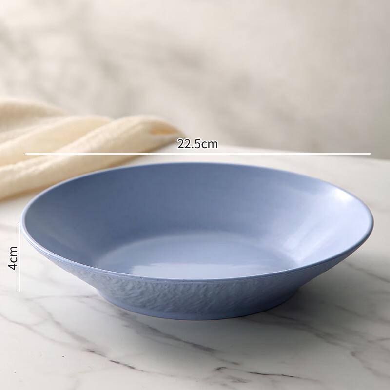 

Creative Rock Pattern Round Serving Plate