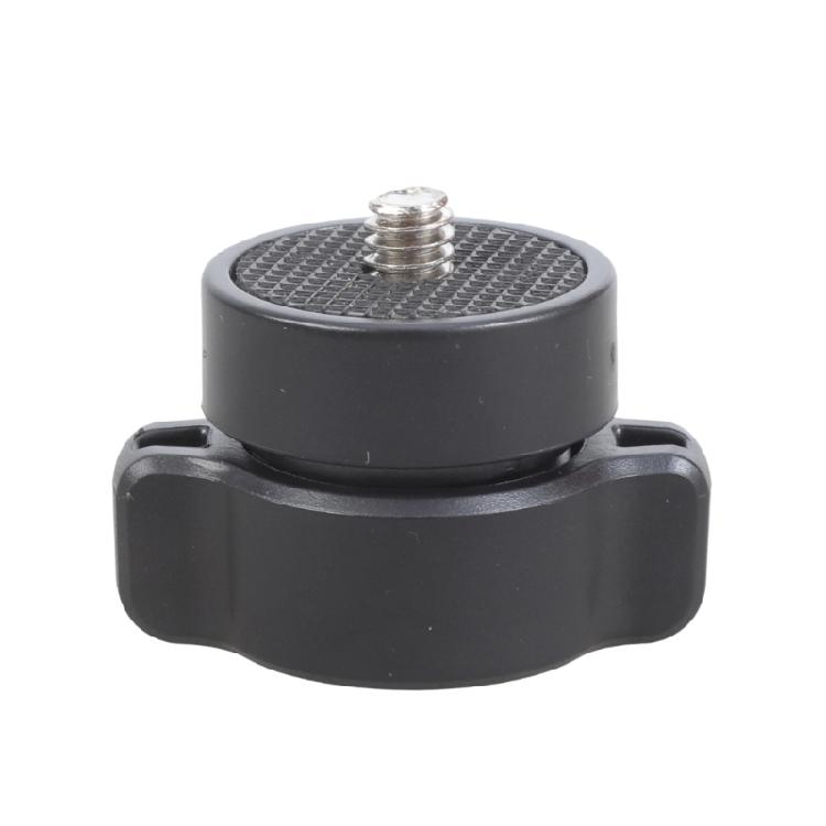 17mm Ball Head Adapter with 1/4-20 Thread Screw Feature for Camera Phone Mounts and Light Stands Easy Installation