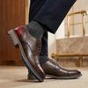 Retro Men's Casual Derby Shoes