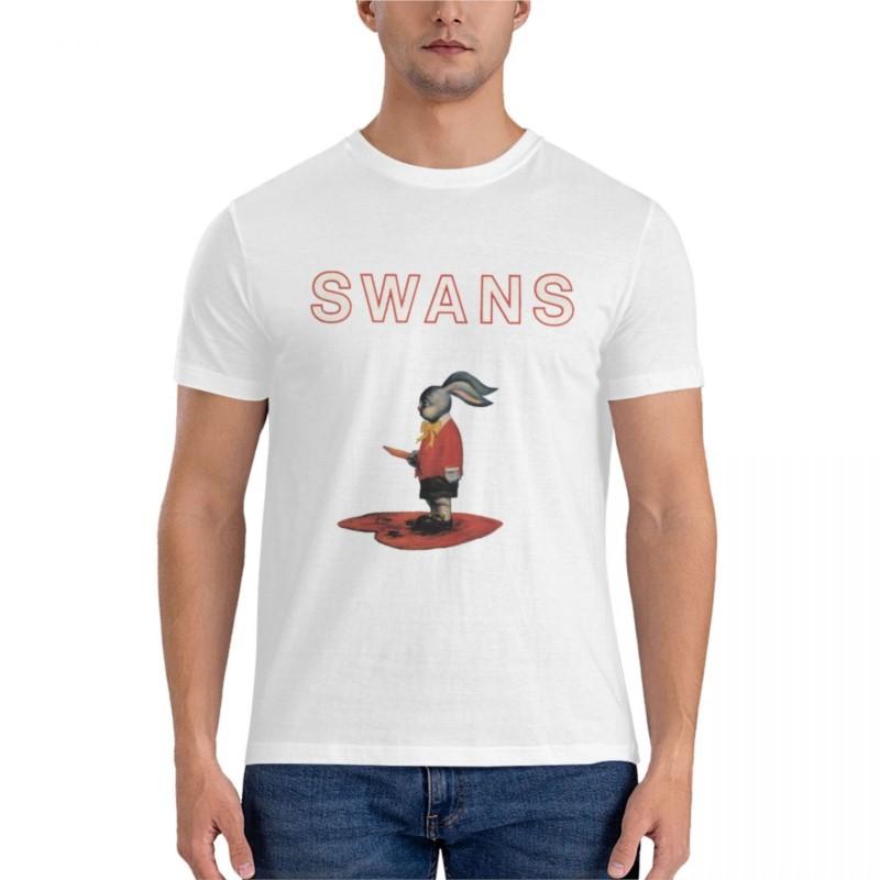 Sommermode T-Shirt Herren Swans Essential T-Shirt Herren T-Shirts Figurbetonte T-Shirts für Herren Herrenbekleidung