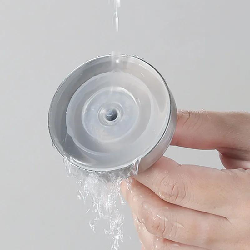 6/1PC Stainless Steel Suction Cup Hooks Punch-free Wall Mounted Hook Hanging Towel Holder Bathroom Kitchen Vacuum Suction Cup