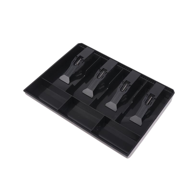 2 Adet Yazar Kasa Klipsi Veya 3/4/5 Bölmeli 1 Adet Yazar Kasa Para Saklama Çekmecesi İçin Yazar Kasa Çekmecesi Eklenti Tepsisi