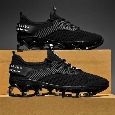 Blade Herrenschuhe atmungsaktiv Fly-Weave Laufschuhe Freizeit-Sportschuhe vielseitig große Größen trendige Schuhe Herren Netzsneaker