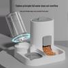 2-in-1 Pet Feeder & Waterer: Automatic Cat & Dog Food and Water Bowl