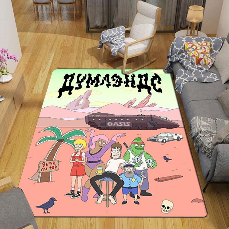 Doomlands Rug Floor Mat for Living Room or Bedroom Soft and Comfortable Carpet a Gift for Birthday and Holiday.AFFDT1020137
