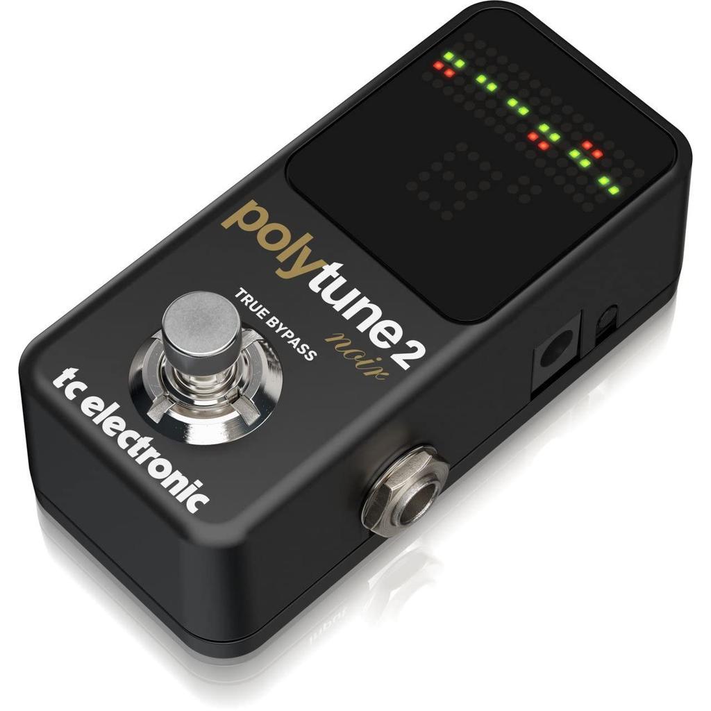 Tc Electronic Afinador Polifônico 2 Afinação Simultânea de Todos os Tamanhos (POLYTUNE NOIR) - Cordas/Compacto