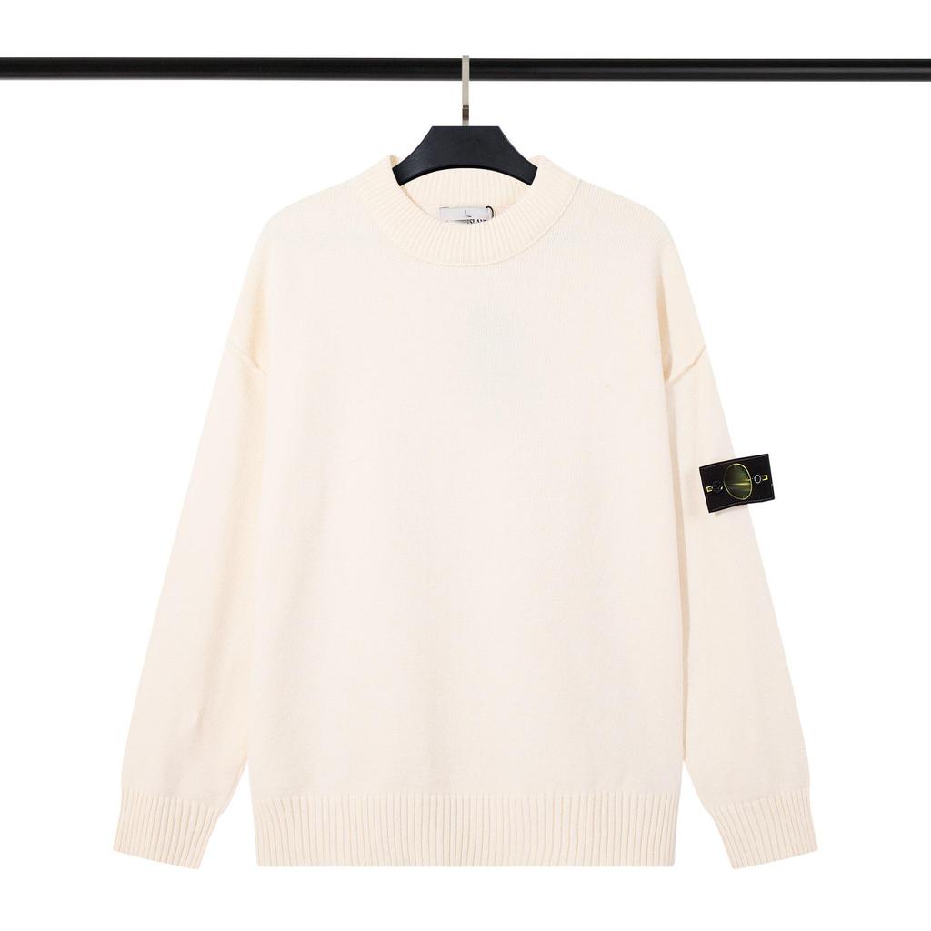 Grenzüberschreitender Stone Island Rundhals Unisex Pullover - Europäischer & Amerikanischer Trendiger Stil