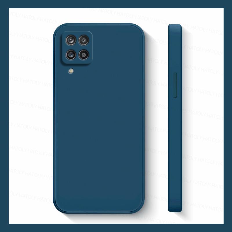 For Samsung Galaxy A12 Case Samsung A12 A13 A14 A23 A33 A53 A54 A03 A04E Cover Liquid Silicone Shockproof Back Cover Samsung A12